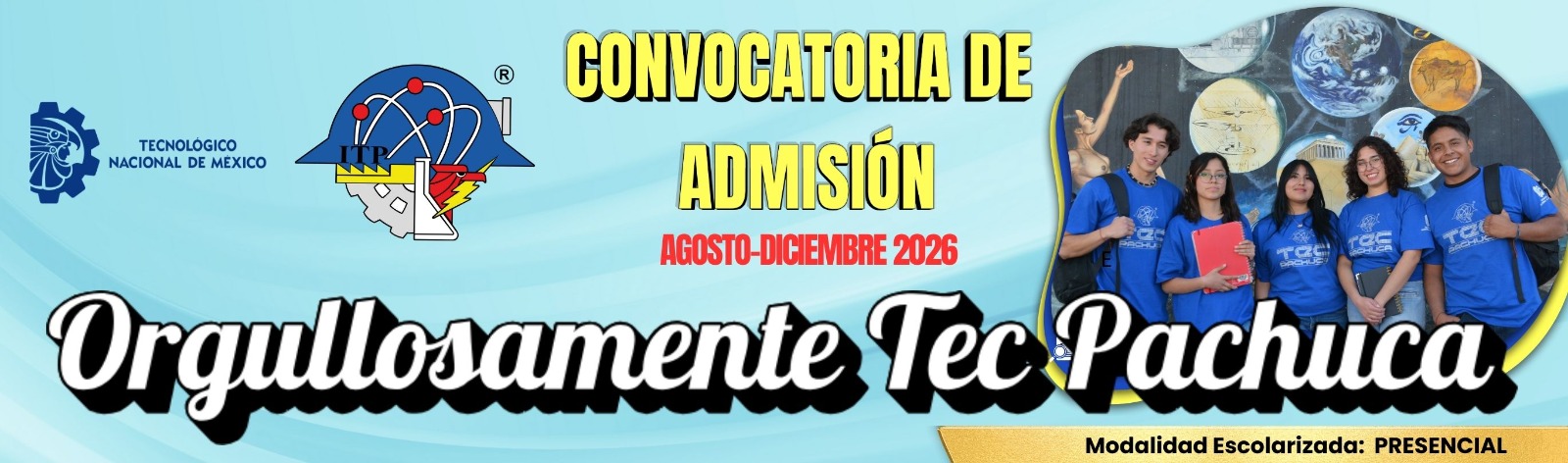 Convocatoria de Admision Agosto - Diciembre 2026