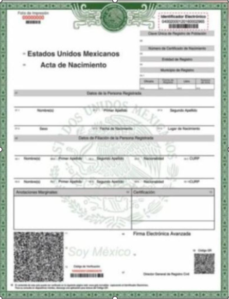 Muestra Acta